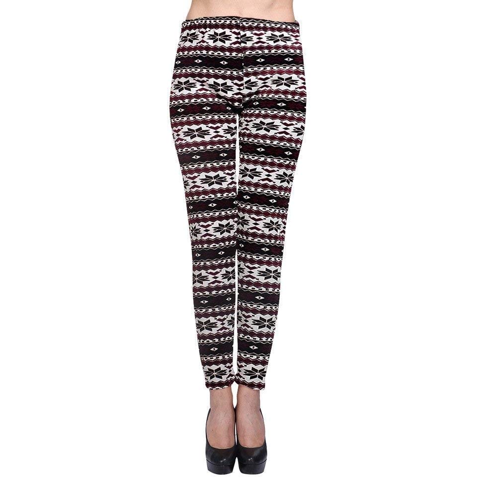 v3e Women's|Girl's Winter Woollen Velvet Legging|Jegging with Fleece Inside and Side Two Pockets (Only 1 Piece)-picture-14