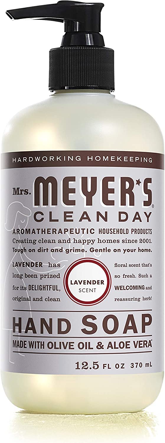 MRS. MEYER'S CLEAN DAY Hand Soap, Refill Variety Pack Soaps Made to Clean and Freshen Hands