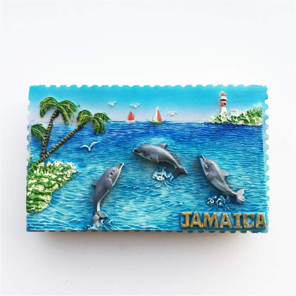 Jamaica 3D Koelkast Magneet Reizen Souvenir Gift Collection, Thuis Keuken Decoratie Magnetische Sticker Jamaica Koelkast Magneet