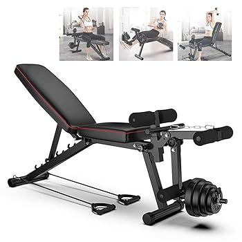 Amazon | インクラインベンチ 折り畳みトレーニングベンチ