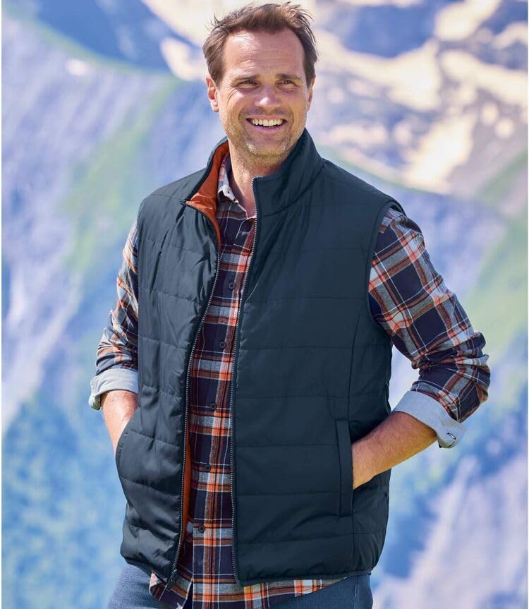 Atlas For Men Wendesteppweste M-5XL wasserabweisend