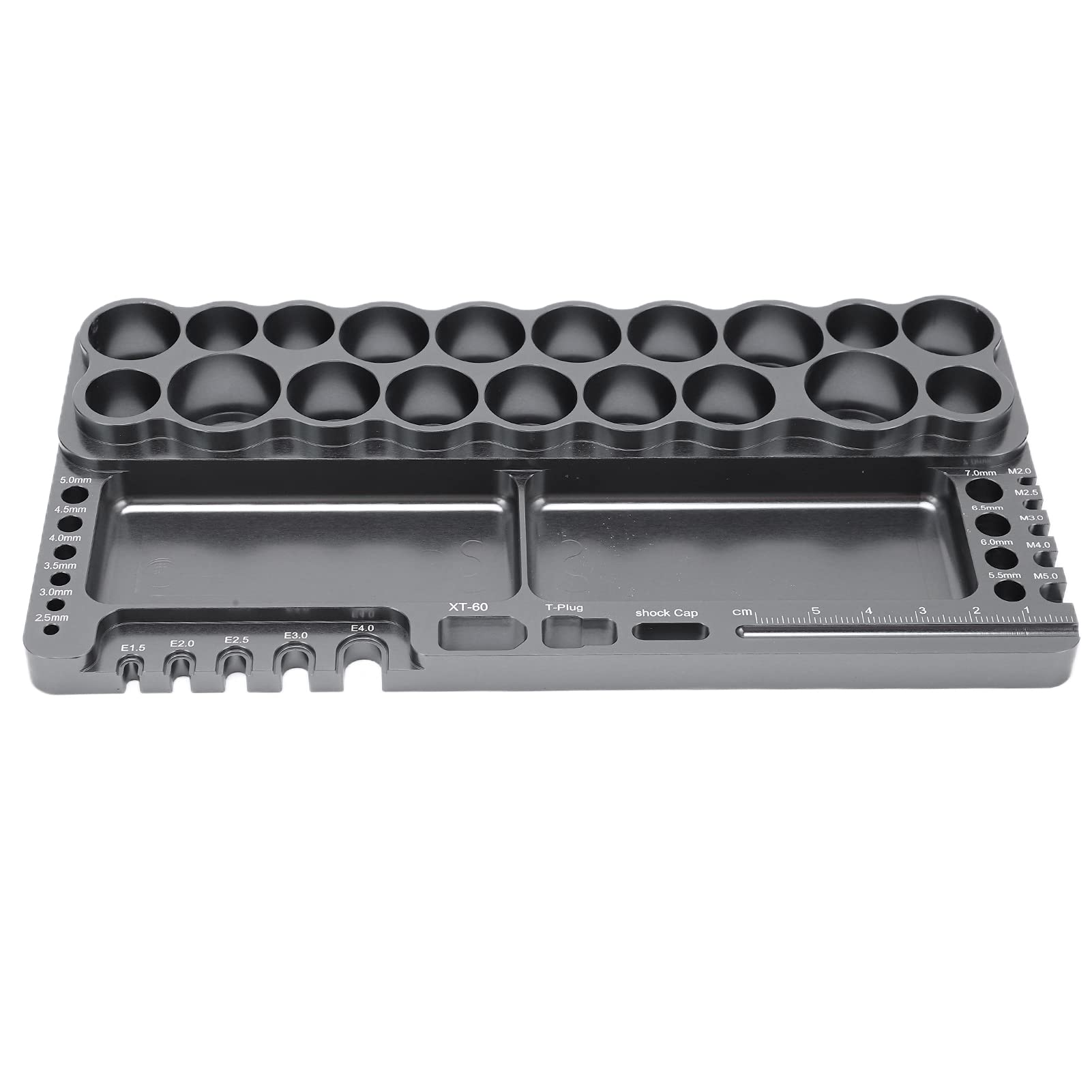 Lybunair Universal RC Tools Rack, Multifunctional Organizer Stand for Remote Control Car Repair Parts