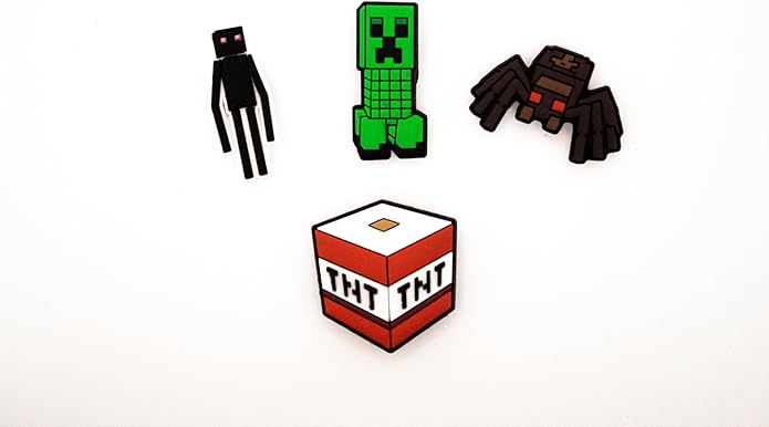 Minecraft Croc Charms