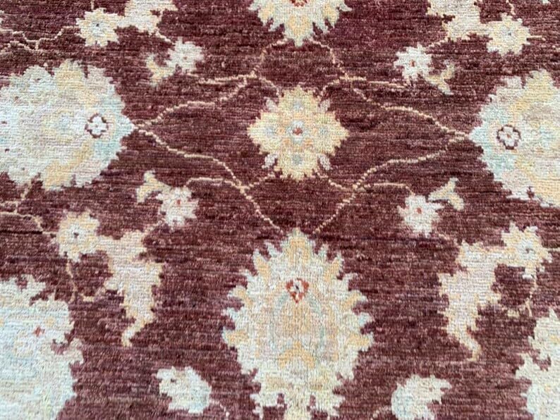 4x6 Afghan Chobi Rug Hand Knotted Wool Area Home Decor Carpet 176 x 122 cm