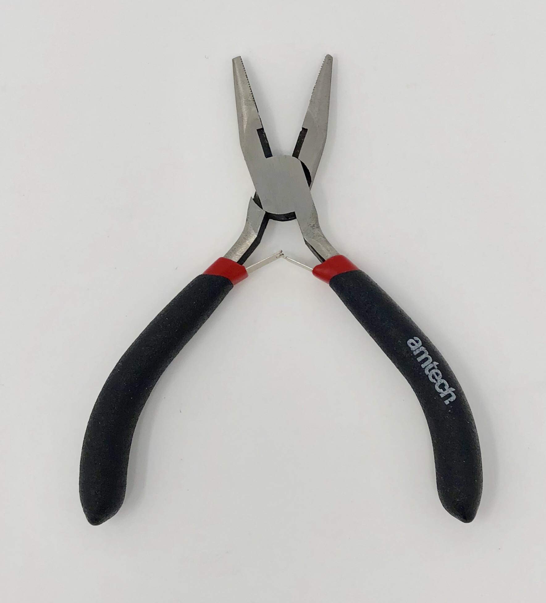 Amtech Easy to use Mini Long Nose Plier, Handy Tool, Non-Slip Grip, Spring Loaded, 3 Years Guarantee (6)