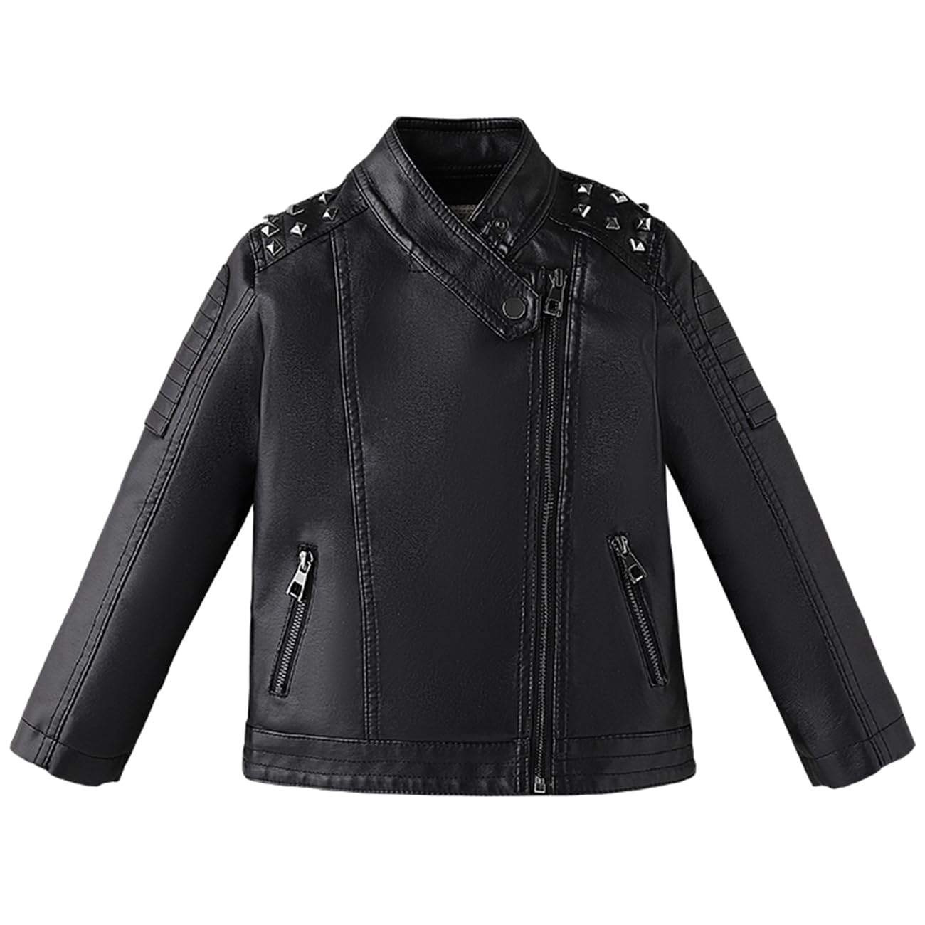 Tumaron Winter Girl For 15 16 Years Pu Leather Fleece Jackets Motorcycle Boys Biker Coat