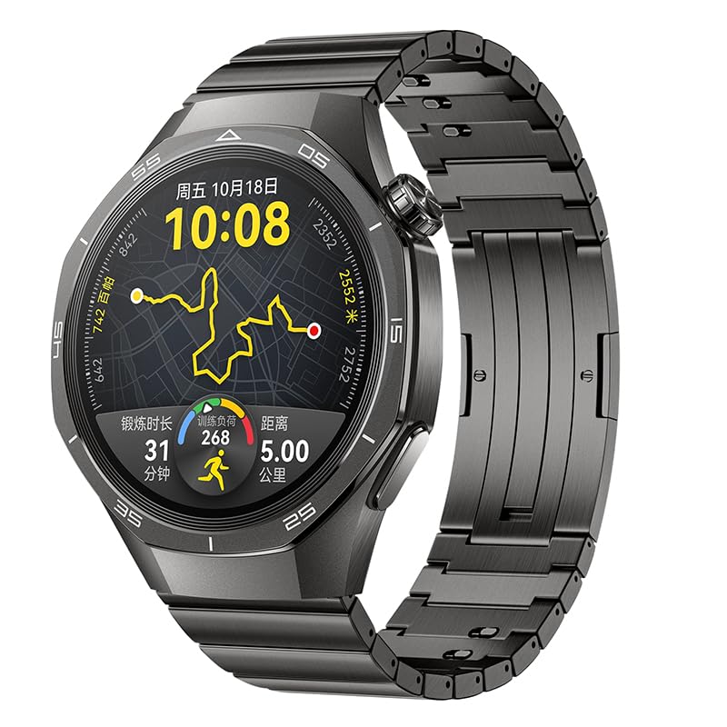 Bracelet en alliage de titane luxueux Huawei Watch GT5 Pro