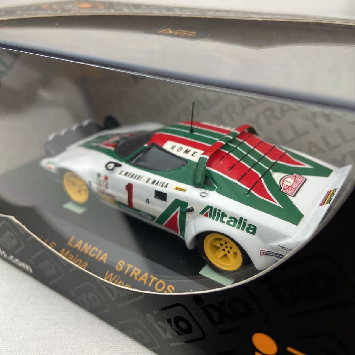 Amazon | ixo 1/43 Lancia Stratos #1 Monte Carlo 1977年 Winner
