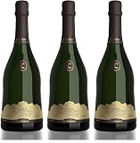 Codorniu Gran Plus Ultra, Brut Nature 0.75 L (Paquete de 3)