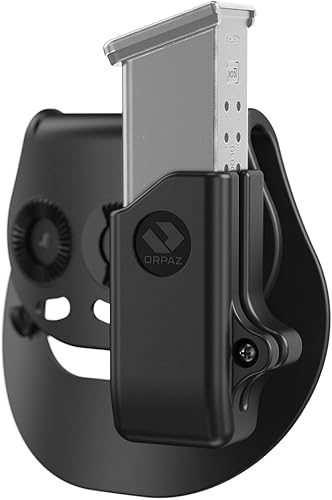 Miniatura 4 de Orpaz IWI Masada Pistol Mag Pouch Compatible con IWI Masada Magazine Holster para 0.40, 0.354 in Revistero