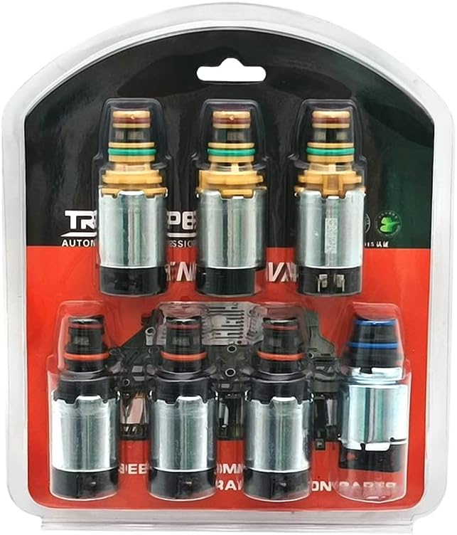 TRANSPEED 6T30E 6T40E 6T45E 6T50E Gen 1 Automatic Transmission Solenoid Kit For Chevrolet Cruze Malibu Equinox Buick Regal 2006-2011