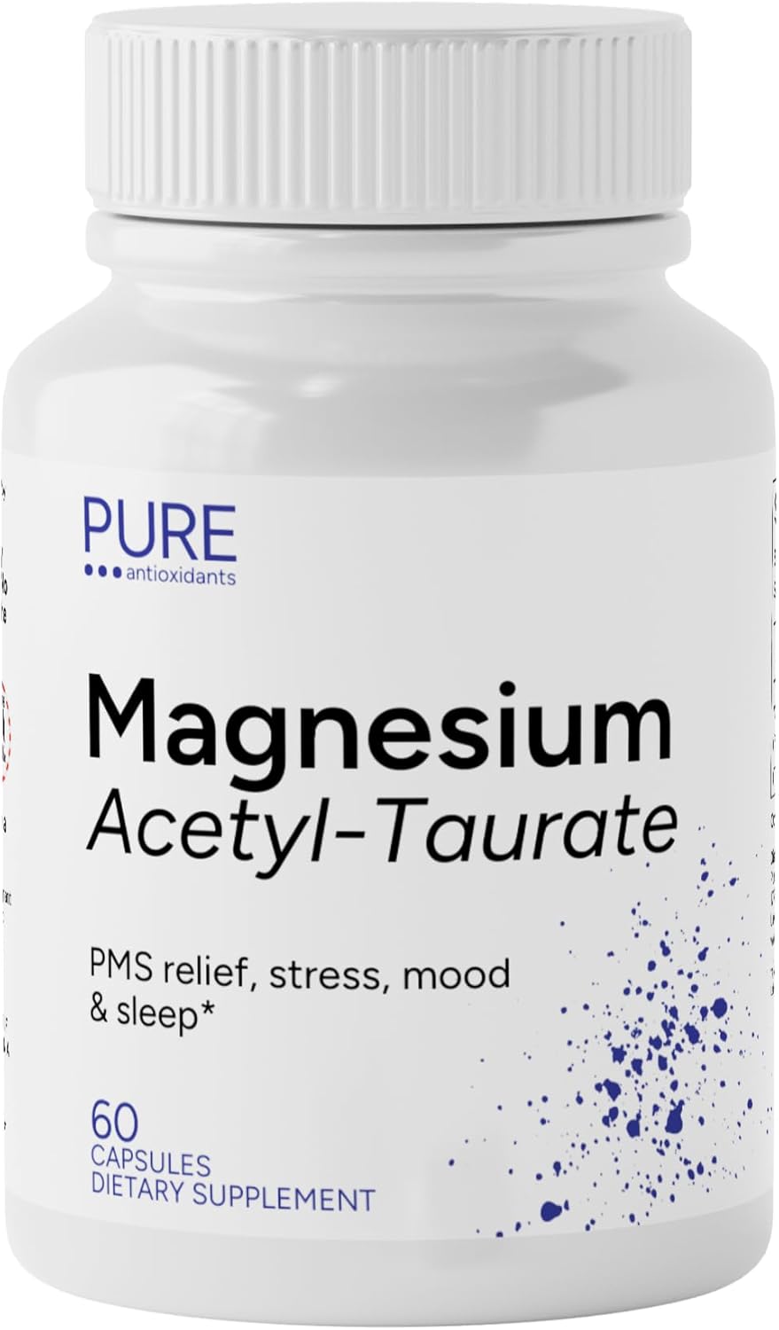 Magnesium Acetyl Taurate - 700mg - (ATA MG, TauroMag) Magnesium Supplement - 60 Capsules