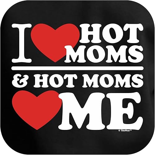Miniatura 2 de I Heart Hot Moms Hot Moms Love Me - Sudadera de manga larga con capucha