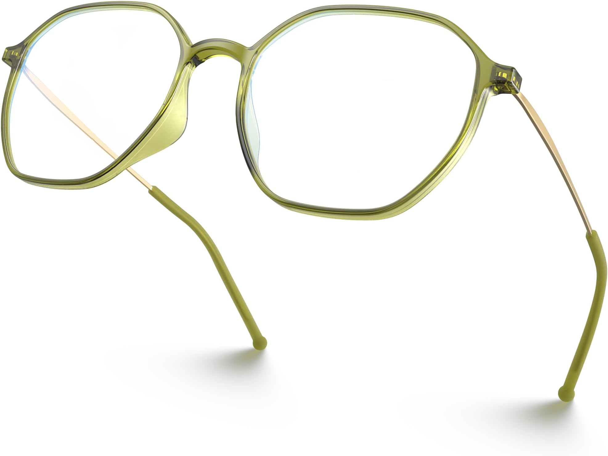 VISOONE Lightweight TR90 Blue Light Blocking Glasses Frame with Anti Glare Eye Protection for Women and Men RANE