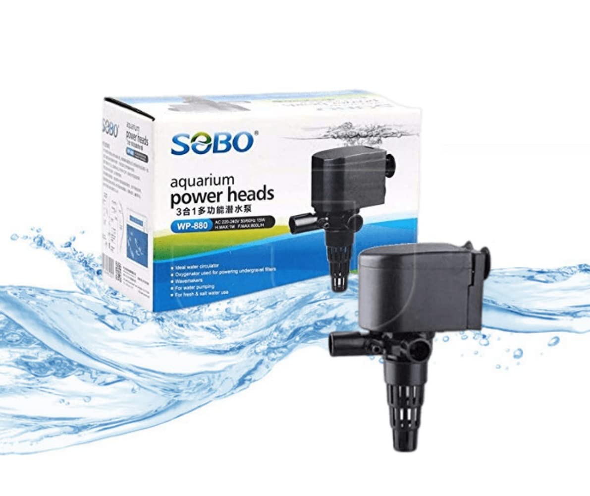 VAYINATO SOBO WP880 Aquarium Submersible Pump Power Head Power 15W