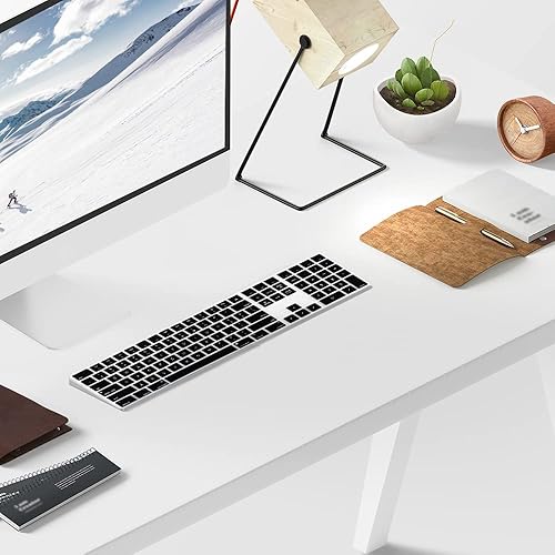 Miniatura 7 de Funda de teclado de silicona para teclado Apple Magic con teclado numérico MQ052LLA A1843 diseño de EE UU Funda protectora ultra delgada para