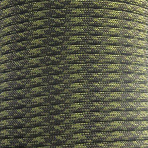 Paracord Planet 25 Foot Hanks of 550 Type III 7 Strand Paracord (Summer Camo 25 Feet)