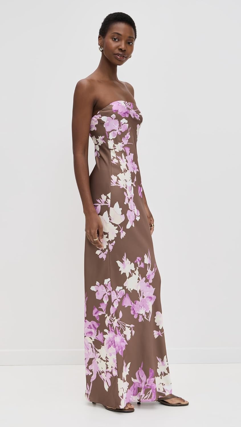 ROCOCO SAND Women's Strapless Maxi Dress - Image 4