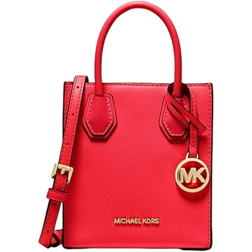 Michael Kors Mercer Extra-Small Pebbled Leather Crossbody Bag