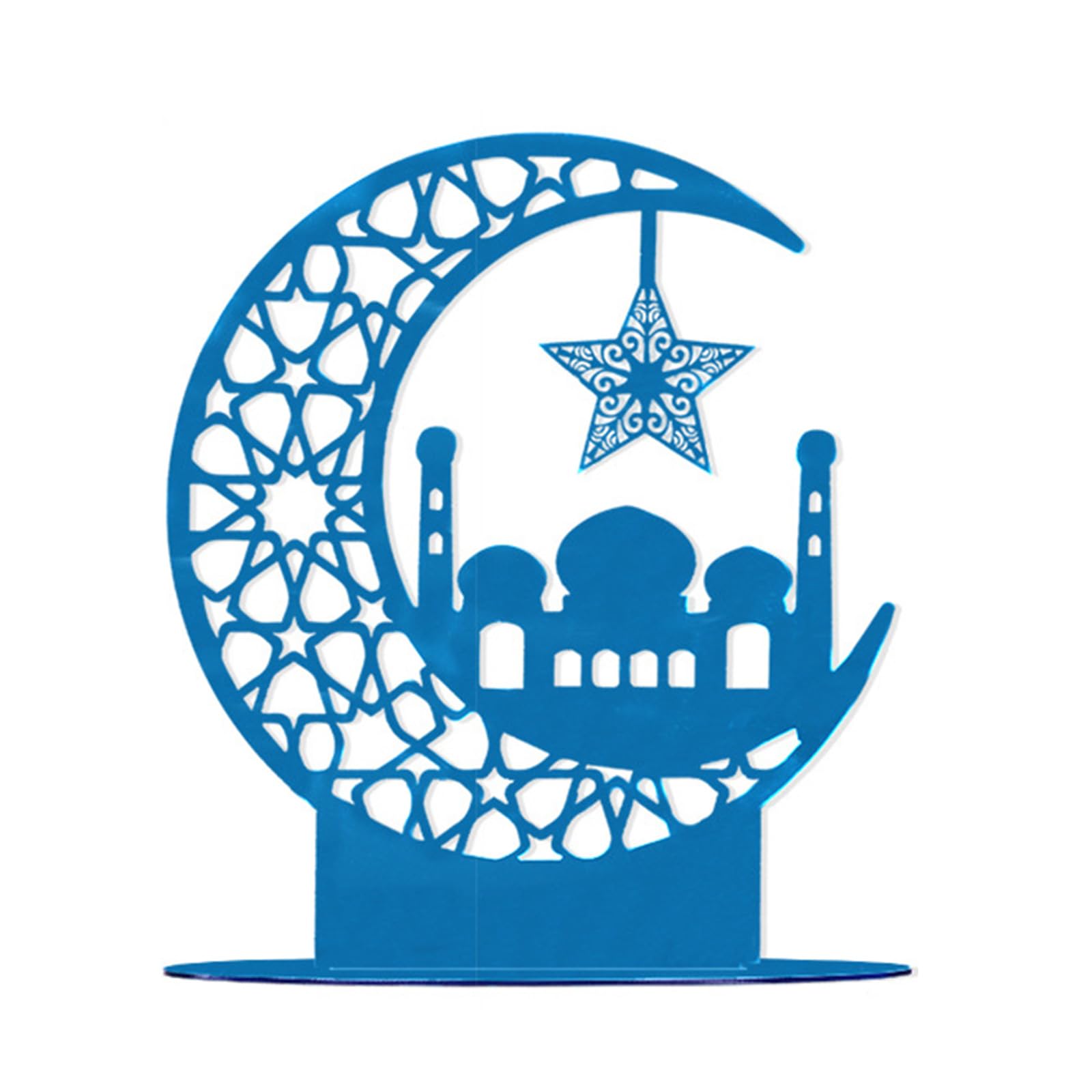 carotoe Eid Shape Ornament Acrylics Tabletop Decoration for Home Decoration Middle Eastern Festival Supplies Eid