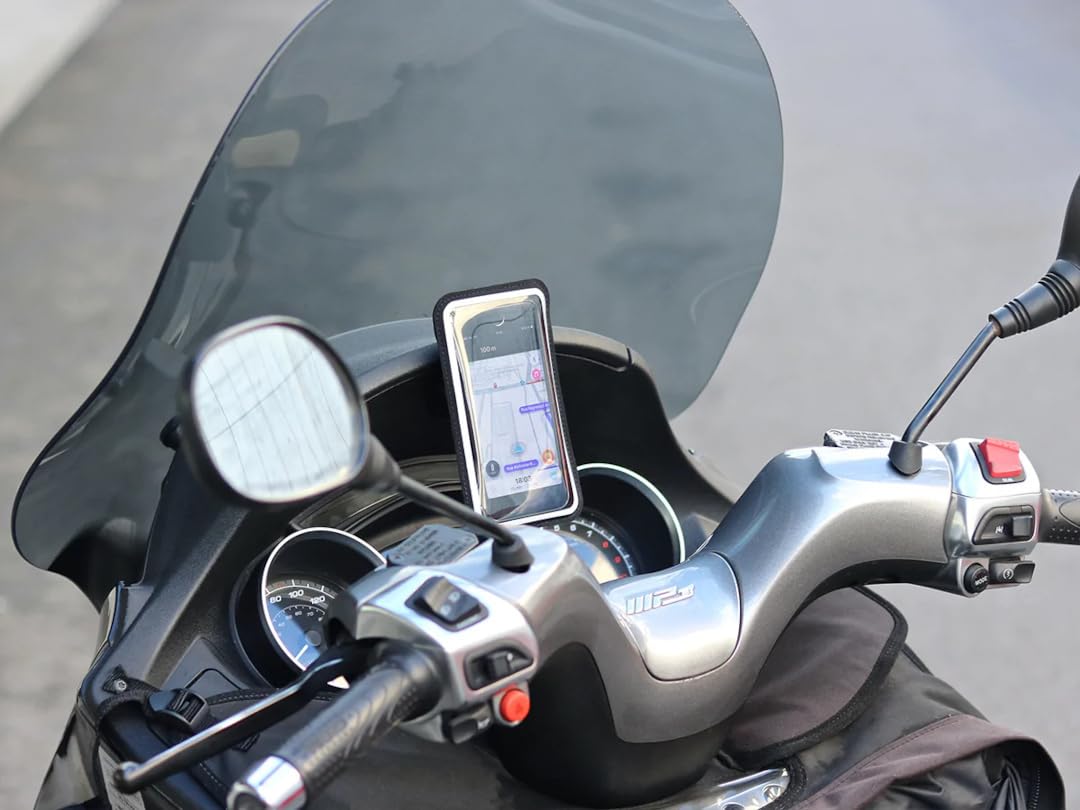 Shapeheart Scooter Bundle Supporto magnetico per smartphone per cruscotto (Black,XL)