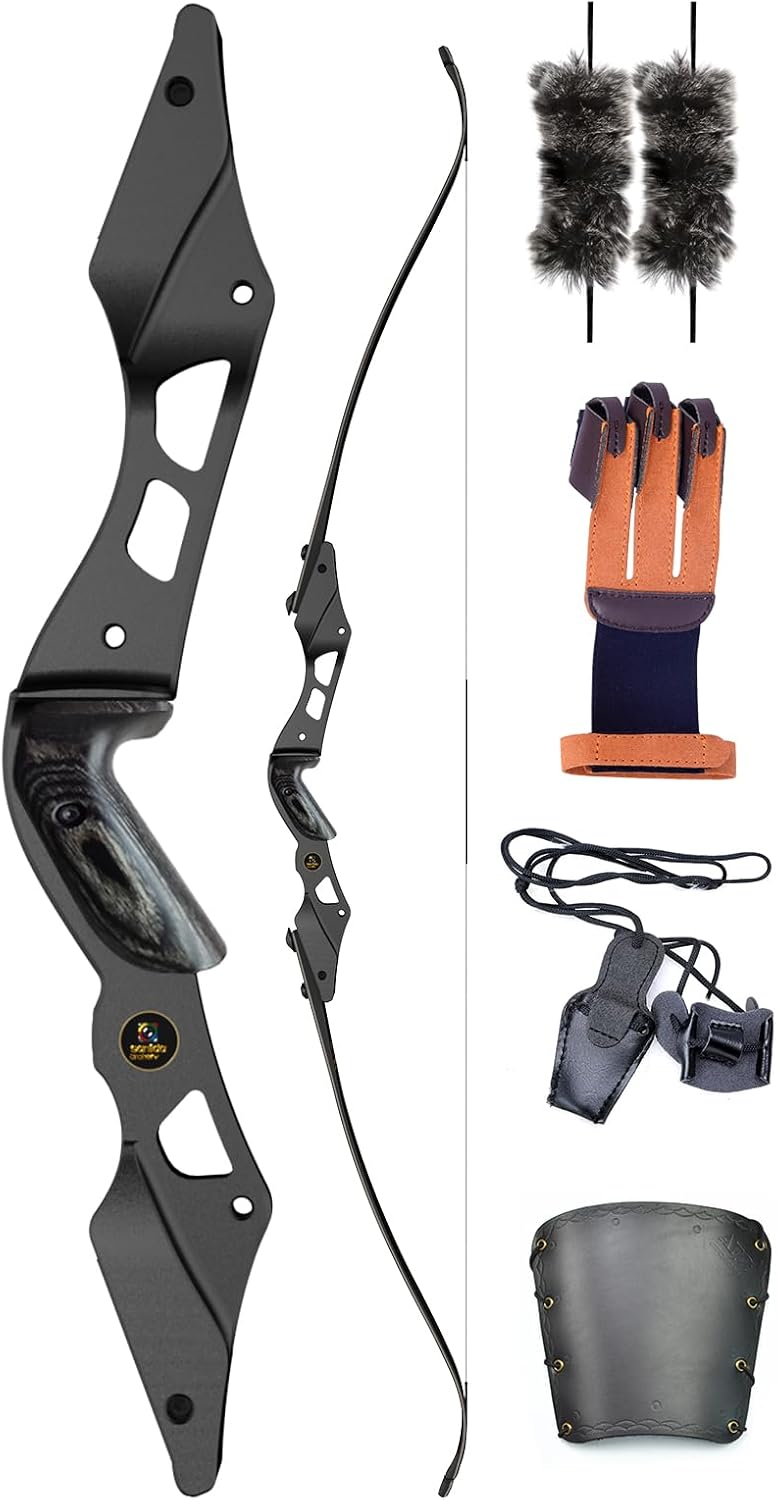 Sanlida Hermit 10 ILF Hunting Recurve Bow Kit for Adults