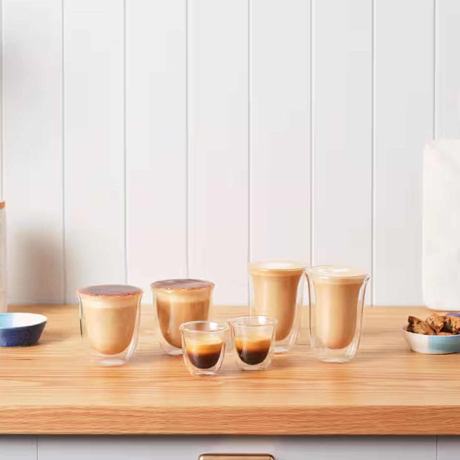 Amazon.com: DeLonghi Coffee Connoisseur Glasses (set of 6): 2