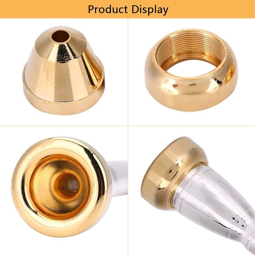 Amazon.co.jp: 真鍮 トランペット マウスピースセット 1-1/2c 3c