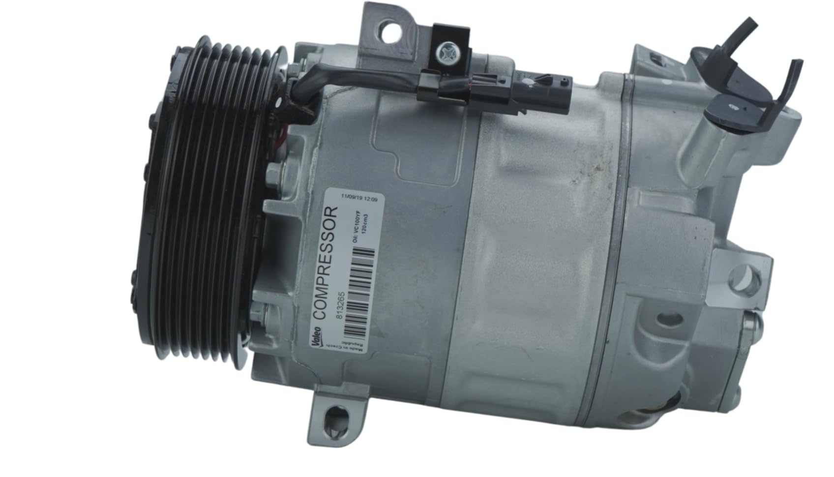Valeo Kompressor, Klimaanlage, vorgefüllt mit Öl, 813265