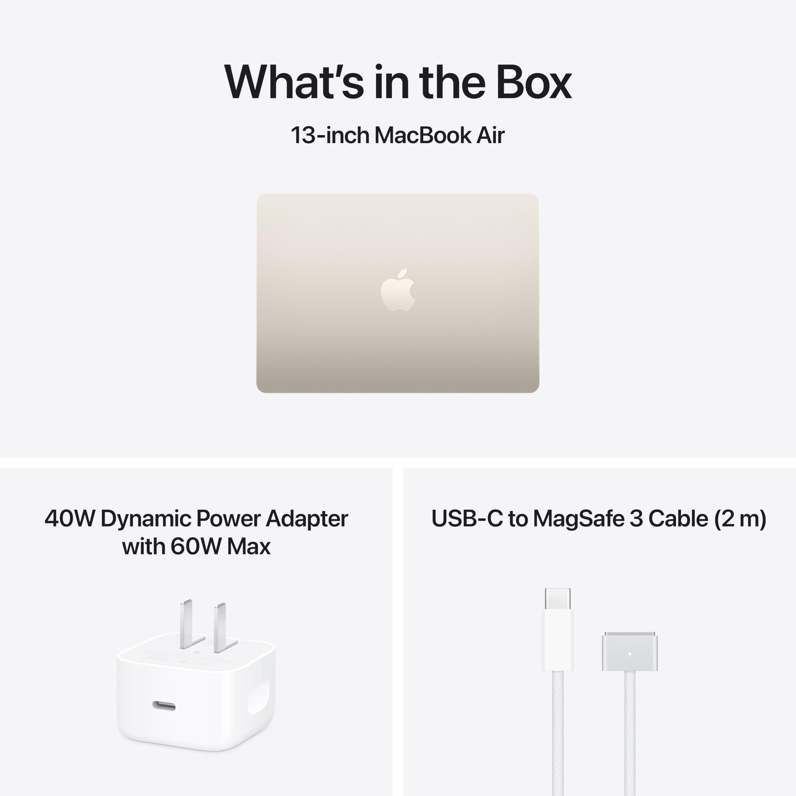 2026 MacBook Air 13-inch Laptop with M5 chip: Built for AI, 13.6-inch Liquid Retina Display, 16GB Unified Memory, 1TB SSD, 12MP Center Stage Camera, Touch ID, Wi-Fi 7; Starlight thumbnail 18