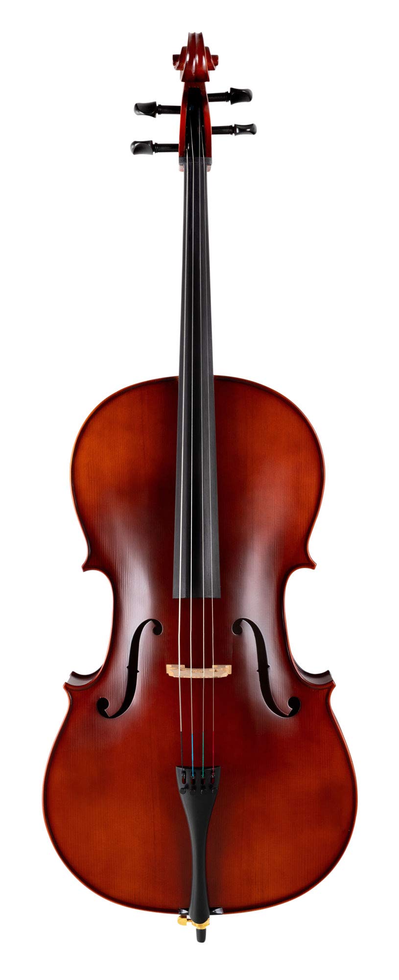Classic Cantabile Brioso Violoncello 4/4 Set (Violoncello 4/4, tavola in abete massello, fondo e fasce in acero fiammato, incl. custodia leggera trolley e archetto)