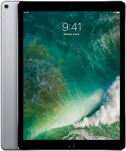Apple iPad Pro MPKY2LL/A de 12.9 pulgadas 512 GB (2ª generación, solo Wi-Fi, gris espacial) mediados de 2017 (renovado)