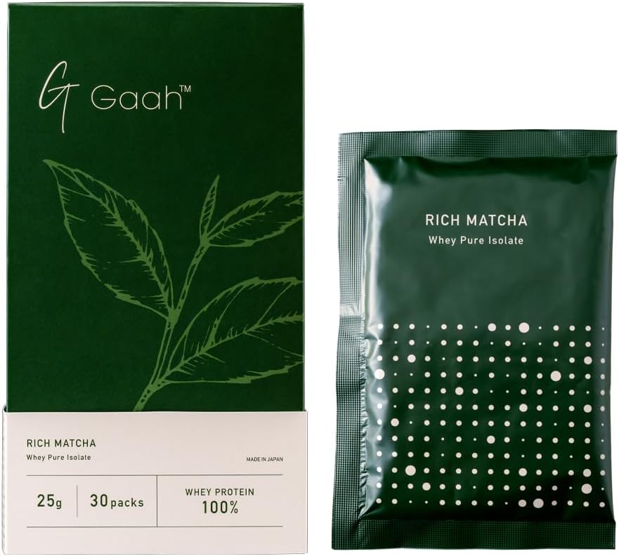 プロテイン GAAH 濃い抹茶 WPI 