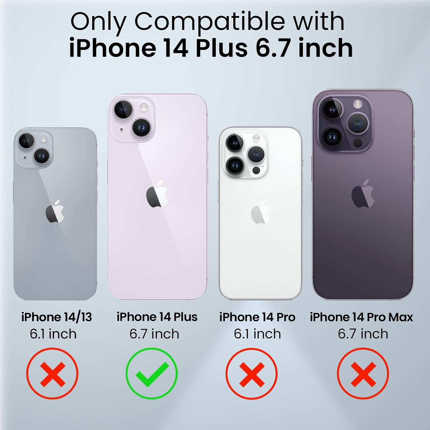 Caka for iPhone 14 Plus Case, iPhone 14 Plus Phone Case with Camera Cover & Kickstand, Built-in 360°Rotate Ring Stand Magnetic Magnet Protective Phone Case Cover for iPhone 14 Plus -Green