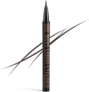 INGLOT One Move Cosmetics Eyeliner with Fine Flexible Tip Waterproof High Pigmentation Vegan Formula 0.5ml Colour: Brown
