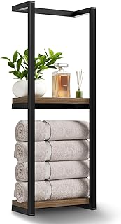 10 Tiny Bathroom Ideas for Maximizing Every Inch With Smart Layouts 52 Towel Racks for Bathroom, 2 Tier Wall-Mounted Towel Rack, Home Decor She...