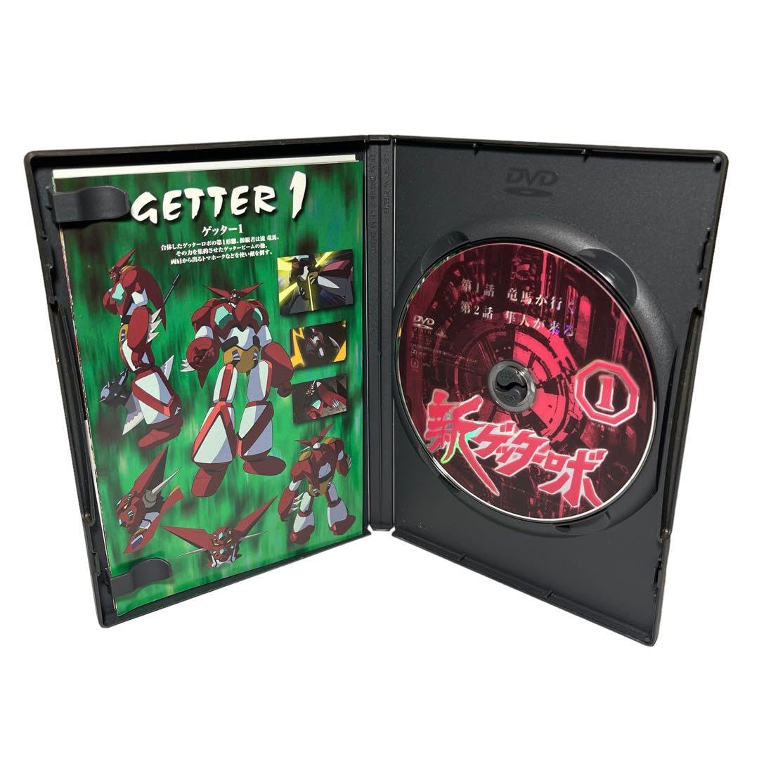 Amazon.co.jp: 新ゲッターロボ DVD全6巻 : パソコン・周辺機器