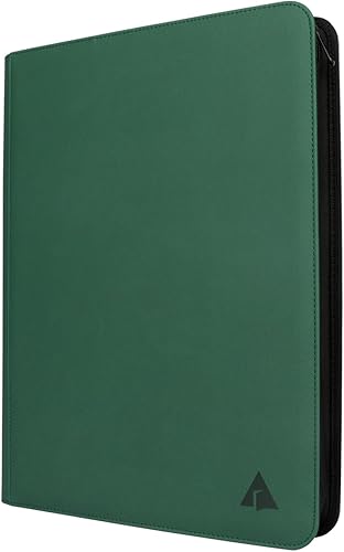 Carpeta de tarjetas de 16 bolsillos con más de 1000 bolsillos, grandes bolsillos laterales sin anillo, carpeta de álbum de tarjetas intercambiables