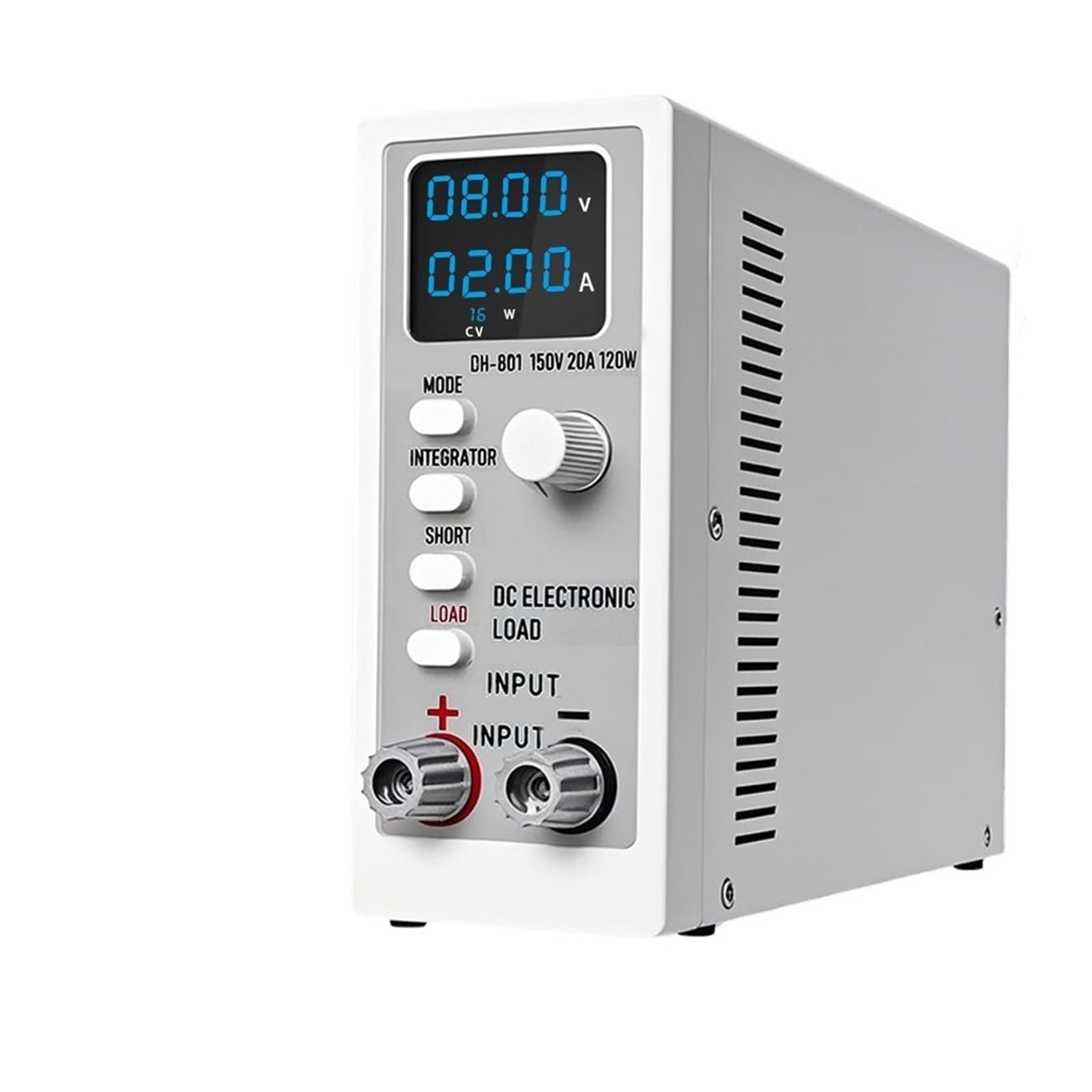 Elektroniczny kanał obciążenia DC 120 W 150 V 20 A cyfrowy tester pojemności akumulatora