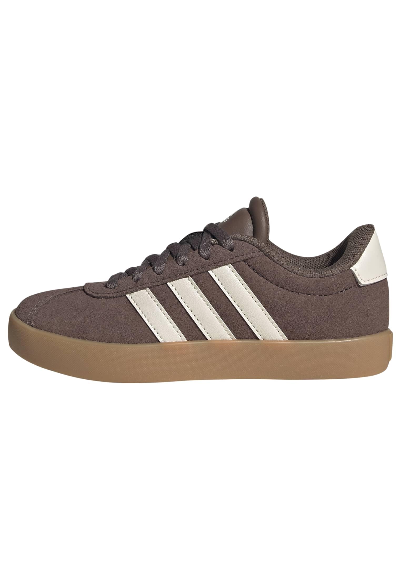 Adidas Girls Brown Vl Court .0 Shoes  in Size 3, Sports Direct