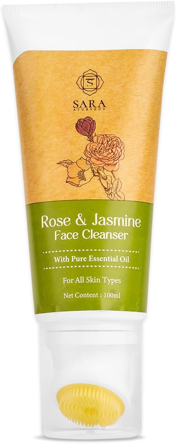Sara Rose & Jasmine Face Cleanser Suitable For All Skin Types,100gm