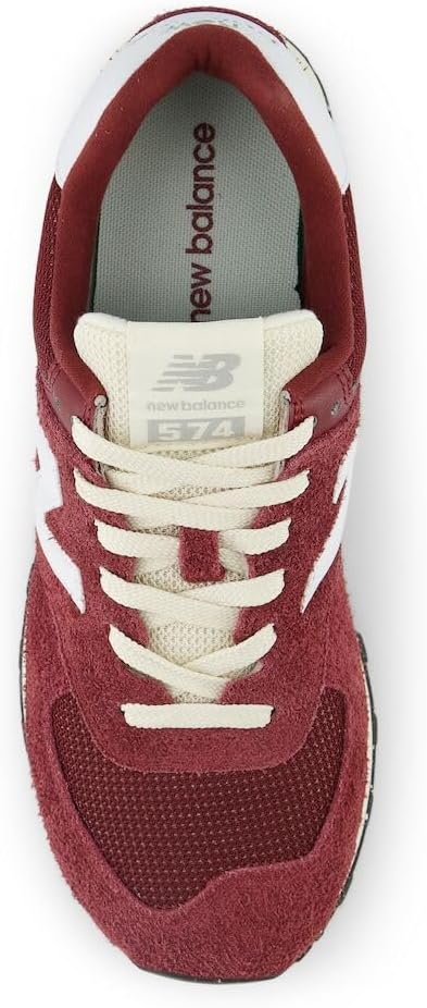 New Balance Kids 574 New-b V2 Familiar Ground Hook and Loop Sneaker - Image 5