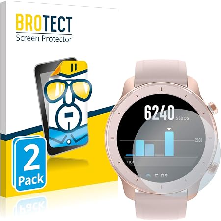 Savvies 9H Schutzglas kompatibel mit Huami Amazfit GTR - Echtglas  Panzerglasfolie, Anti-Fingerprint, Display-Schutzfolie: Amazon.de:  Elektronik \u0026 Foto