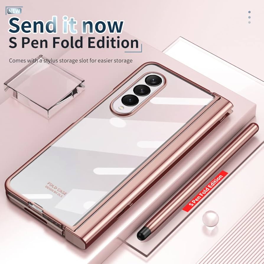 Galaxy Fold3 本体・Sペン・保護フィルム・ケース×2 Amazon | galaxy Z Fold3 ケース 純正 Sペン收纳 （前面 ガラス