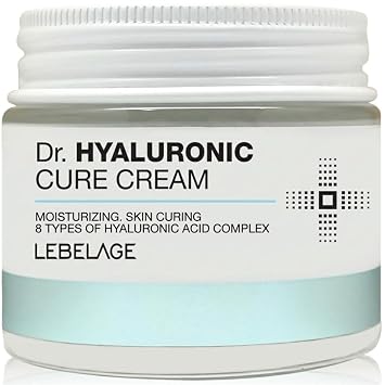LEBELAGE Dr. Hyaluronic Acid Cream, Korean Face and Body Moisturizer, 70 ml
