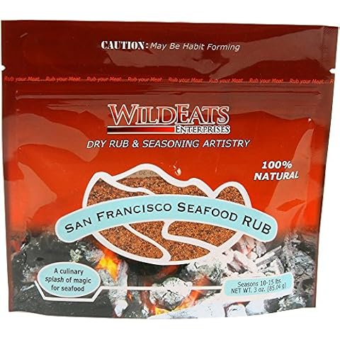 WildEats San Francisco Seafood Rub, 3 Oz., 4-Pack Cover