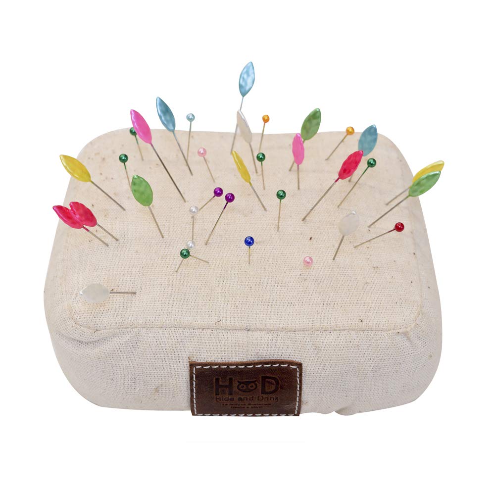 Hide & Drink, Pincushion/Quilting/Sewing/Needle/Dressmaker/Seamstress