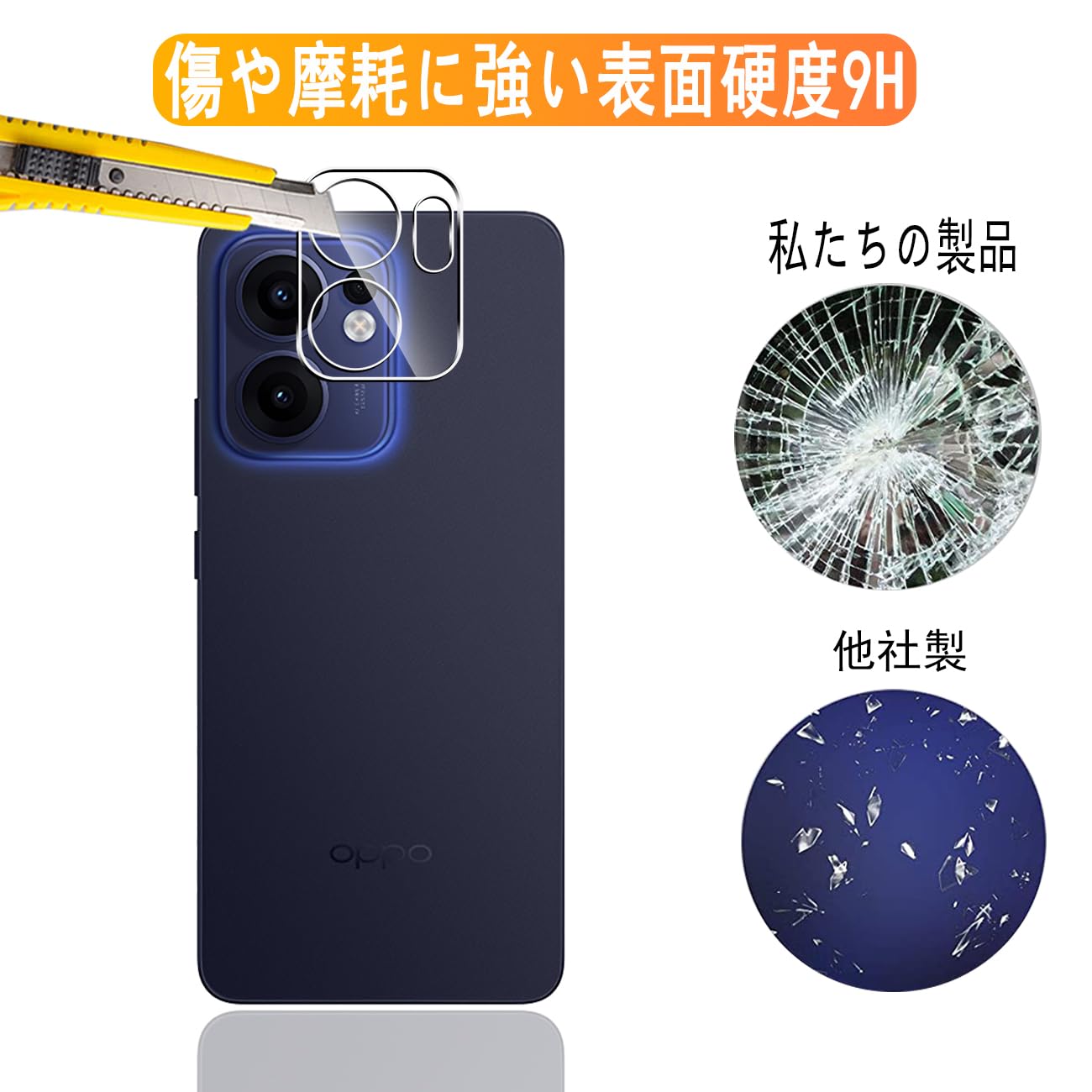 Amazon | 【2枚セット】 対応 OPPO Reno13A カメラフィルム 2枚 Reno13 