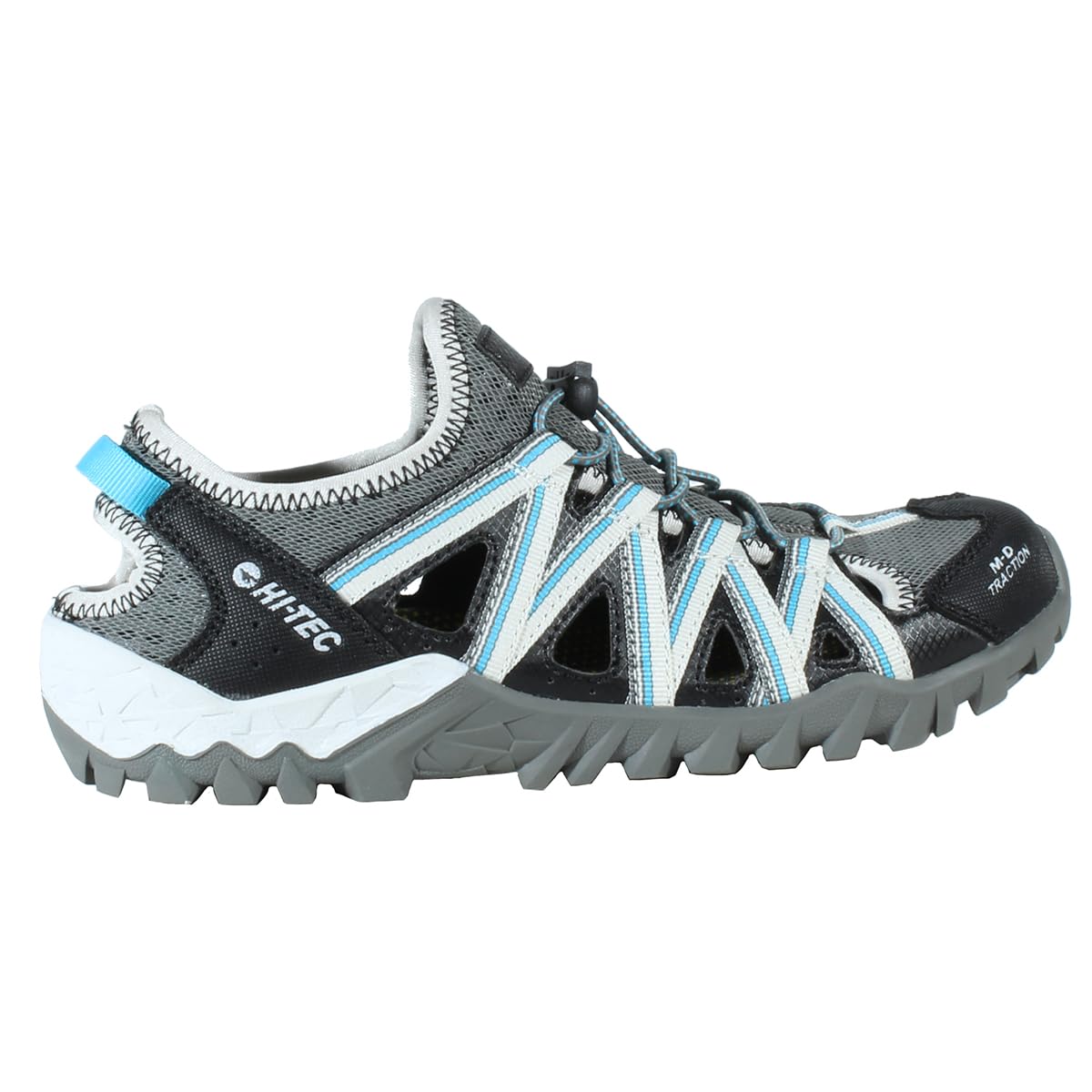 HI-TEC Sandalias deportivas mujer NARVAL, antideslizantes, senderismo, trekking y playa, secado rápido, ajustables