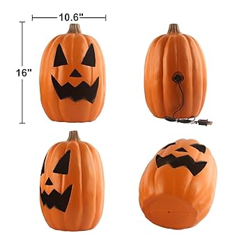 Amazon.com: Lighted Pumpkin Lamp, 16inch Waterproof Jack O